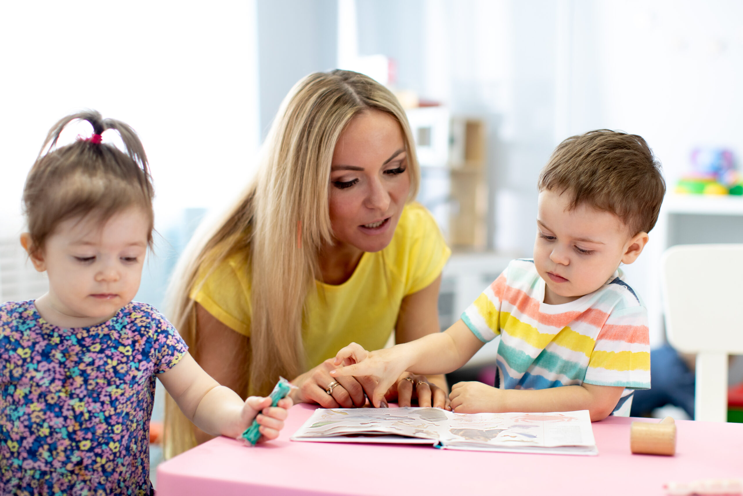 Children at Grace Neighborhood Academy Christian daycare