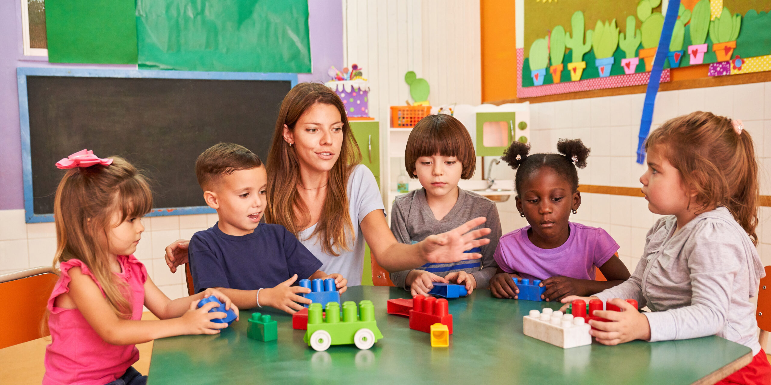 Children at Grace Neighborhood Academy Christian daycare